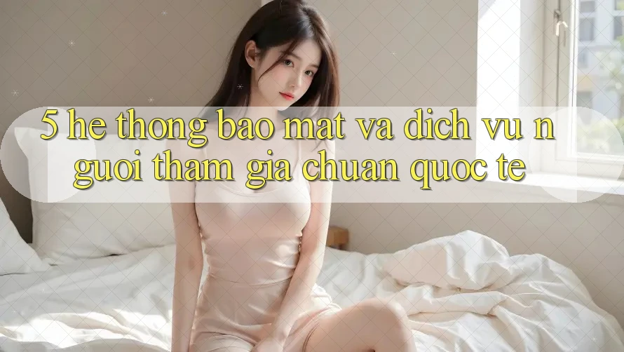 5. Hệ thống Bảo Mật Và Dịch Vụ Người tham gia Chuẩn Quốc Tế 5. Hệ thống Bảo Mật Và Dịch Vụ Người tham gia Chuẩn Quốc Tế