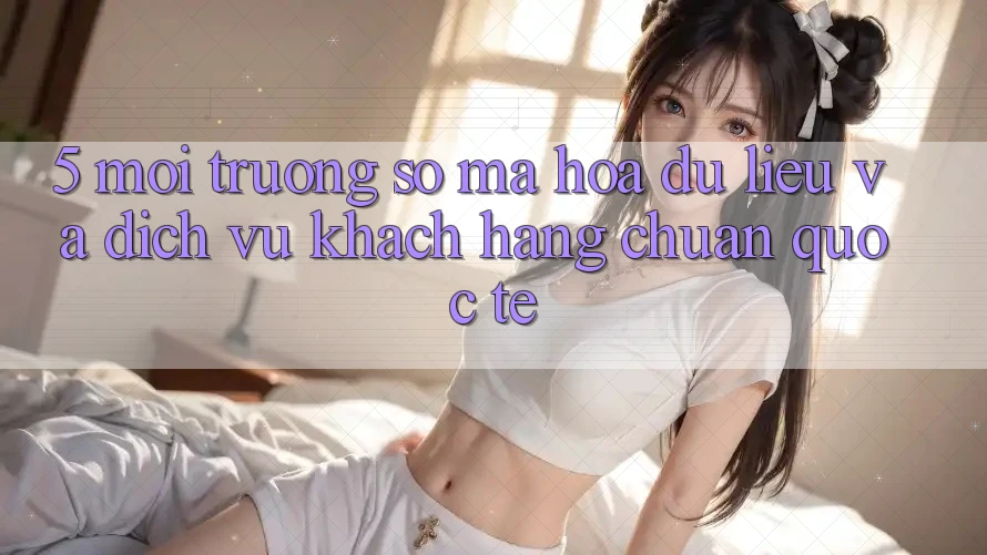 5. Môi trường số Mã hóa dữ liệu Và Dịch Vụ Khách Hàng Chuẩn Quốc Tế 5. Môi trường số Mã hóa dữ liệu Và Dịch Vụ Khách Hàng Chuẩn Quốc Tế