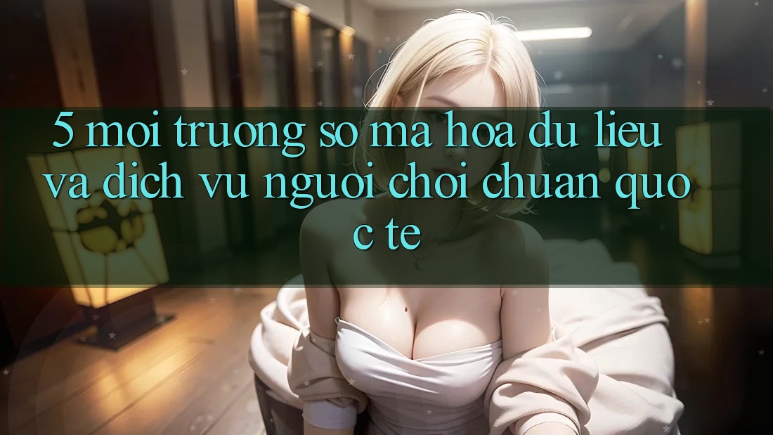5. Môi trường số Mã hóa dữ liệu Và Dịch Vụ Người chơi Chuẩn Quốc Tế 5. Môi trường số Mã hóa dữ liệu Và Dịch Vụ Người chơi Chuẩn Quốc Tế