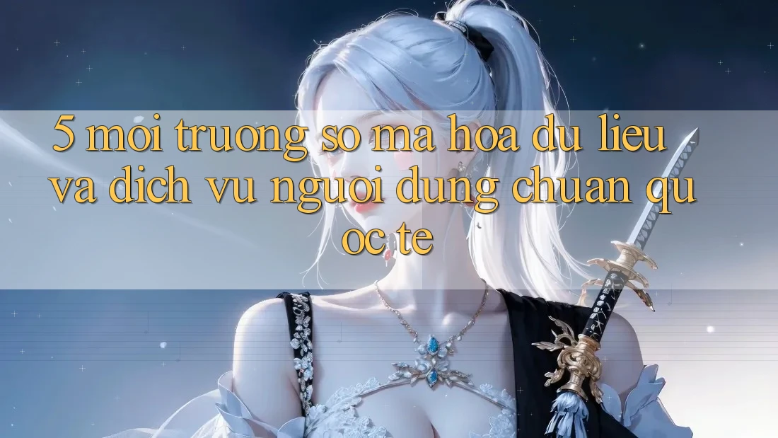 5. Môi trường số Mã hóa dữ liệu Và Dịch Vụ Người dùng Chuẩn Quốc Tế 5. Môi trường số Mã hóa dữ liệu Và Dịch Vụ Người dùng Chuẩn Quốc Tế