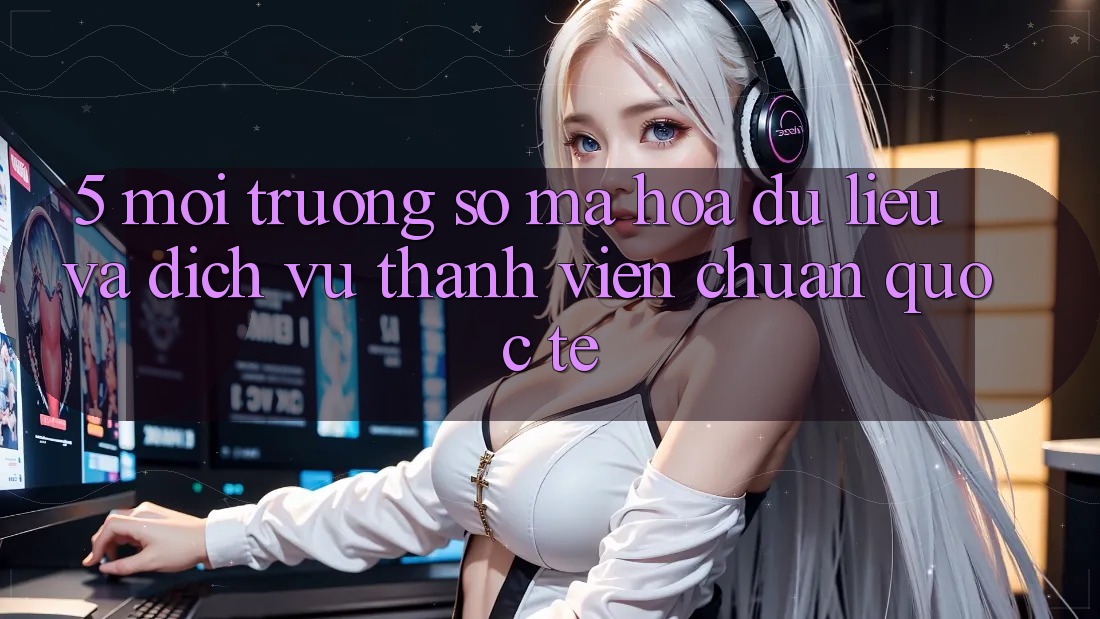 5. Môi trường số Mã hóa dữ liệu Và Dịch Vụ Thành viên Chuẩn Quốc Tế 5. Môi trường số Mã hóa dữ liệu Và Dịch Vụ Thành viên Chuẩn Quốc Tế