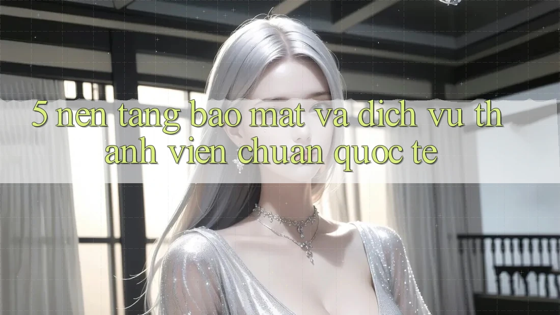 5. Nền tảng Bảo Mật Và Dịch Vụ Thành viên Chuẩn Quốc Tế 5. Nền tảng Bảo Mật Và Dịch Vụ Thành viên Chuẩn Quốc Tế