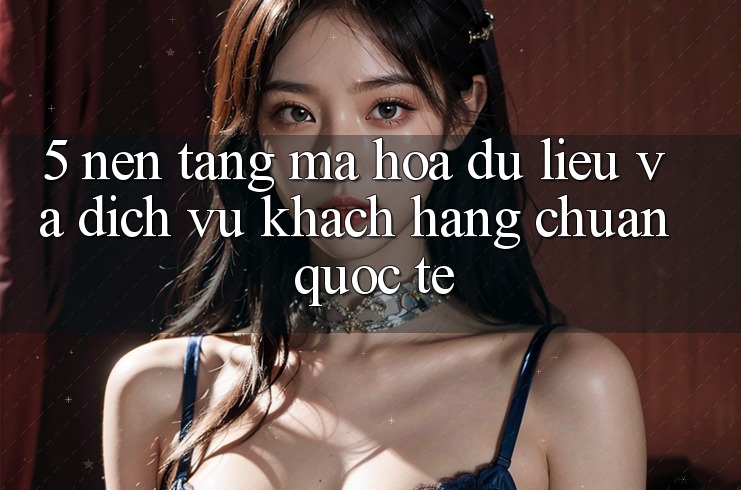 5. Nền tảng Mã hóa dữ liệu Và Dịch Vụ Khách Hàng Chuẩn Quốc Tế 5. Nền tảng Mã hóa dữ liệu Và Dịch Vụ Khách Hàng Chuẩn Quốc Tế