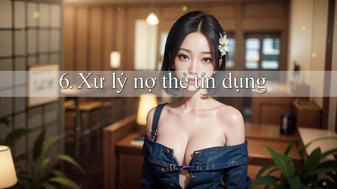 6. Xử lý nợ thẻ tín dụng 6. Xử lý nợ thẻ tín dụng