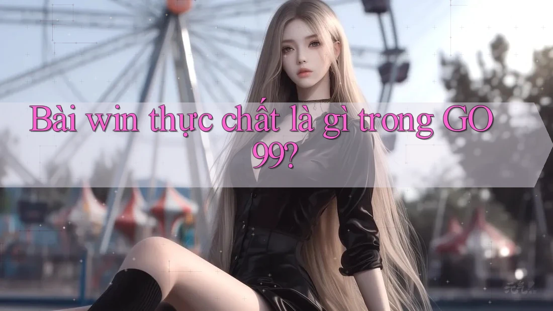 Bài win thực chất là gì trong GO99? Bài win thực chất là gì trong GO99?