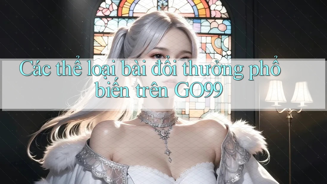 Các thể loại bài đổi thưởng phổ biến trên GO99 Các thể loại bài đổi thưởng phổ biến trên GO99