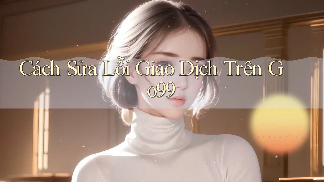 Cách Sửa Lỗi Giao Dịch Trên Go99 Cách Sửa Lỗi Giao Dịch Trên Go99