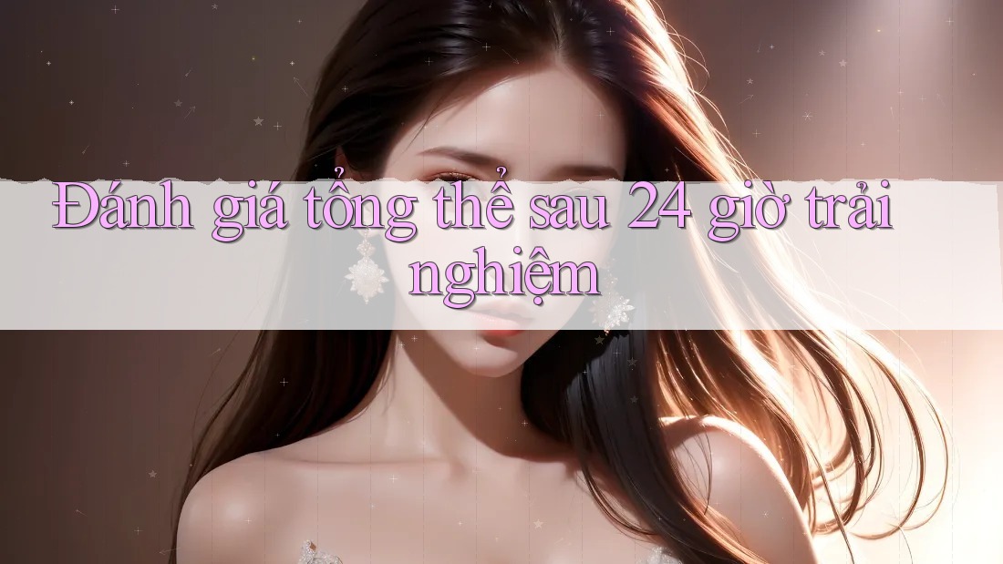 Đánh giá tổng thể sau 24 giờ trải nghiệm Đánh giá tổng thể sau 24 giờ trải nghiệm