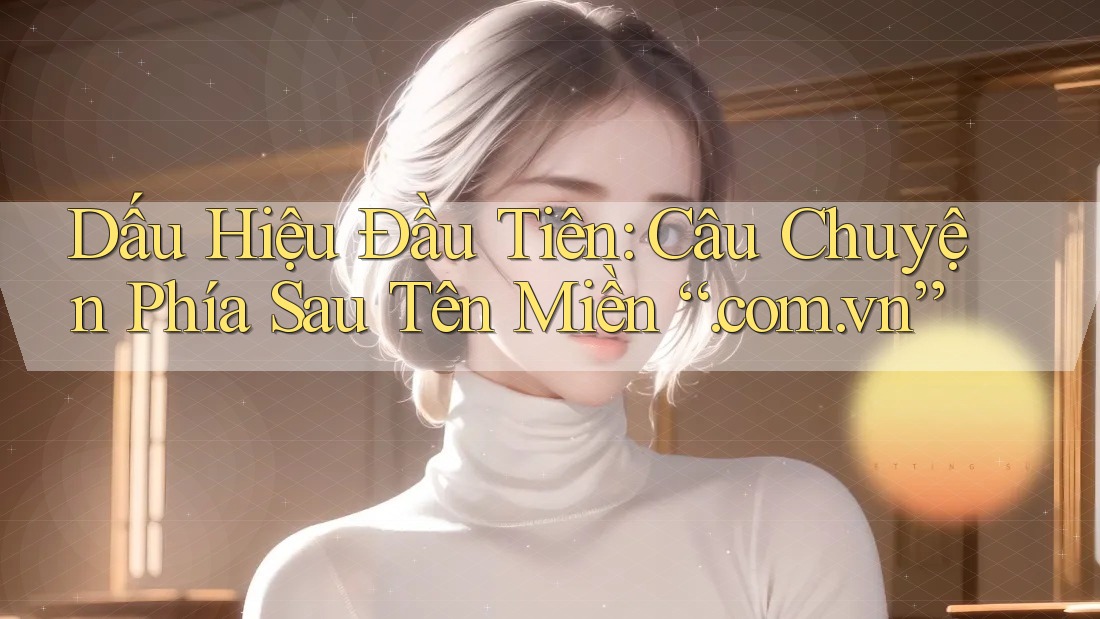 Dấu Hiệu Đầu Tiên: Câu Chuyện Phía Sau Tên Miền “. com. vn” Dấu Hiệu Đầu Tiên: Câu Chuyện Phía Sau Tên Miền “. com. vn”