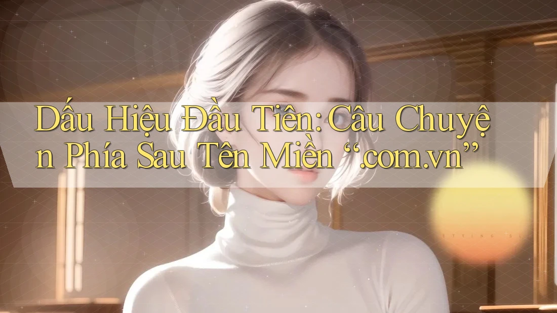 Dấu Hiệu Đầu Tiên: Câu Chuyện Phía Sau Tên Miền “. com. vn” Dấu Hiệu Đầu Tiên: Câu Chuyện Phía Sau Tên Miền “. com. vn”