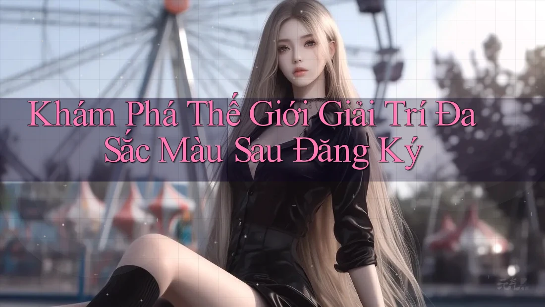 Khám Phá Thế Giới Giải Trí Đa Sắc Màu Sau Đăng Ký Khám Phá Thế Giới Giải Trí Đa Sắc Màu Sau Đăng Ký