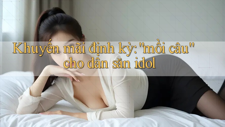 Khuyến mãi định kỳ: “mồi câu” cho dân săn idol Khuyến mãi định kỳ: “mồi câu” cho dân săn idol