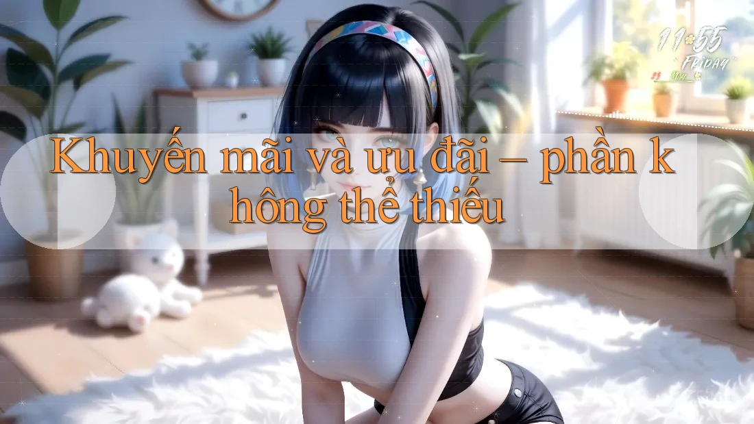 Khuyến mãi và ưu đãi – phần không thể thiếu Khuyến mãi và ưu đãi – phần không thể thiếu