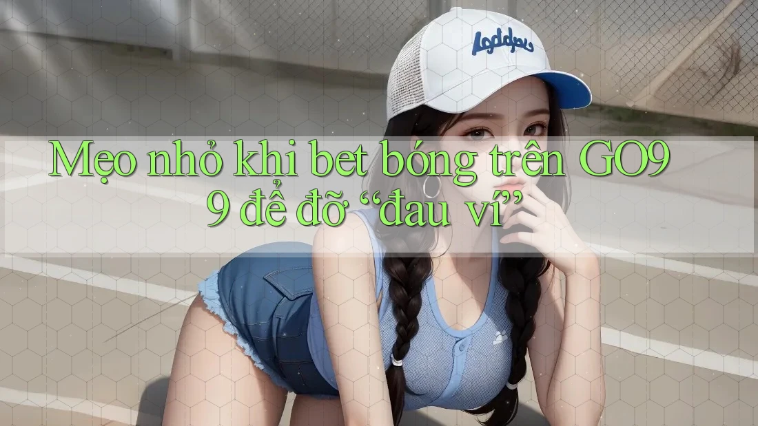 Mẹo nhỏ khi bet bóng trên GO99 để đỡ “đau ví”