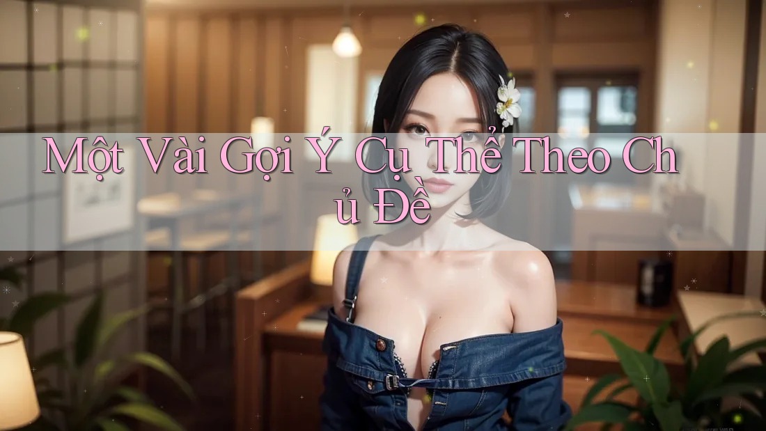 Một Vài Gợi Ý Cụ Thể Theo Chủ Đề Một Vài Gợi Ý Cụ Thể Theo Chủ Đề