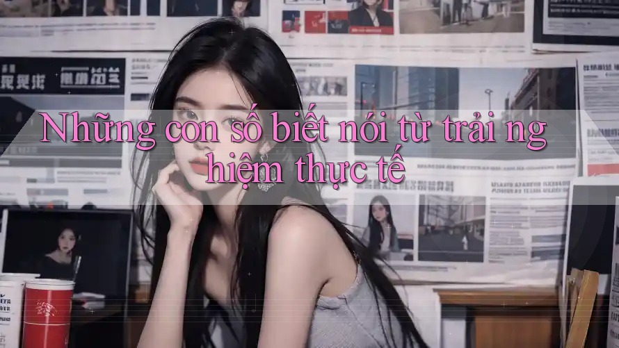 Những con số biết nói từ trải nghiệm thực tế Những con số biết nói từ trải nghiệm thực tế