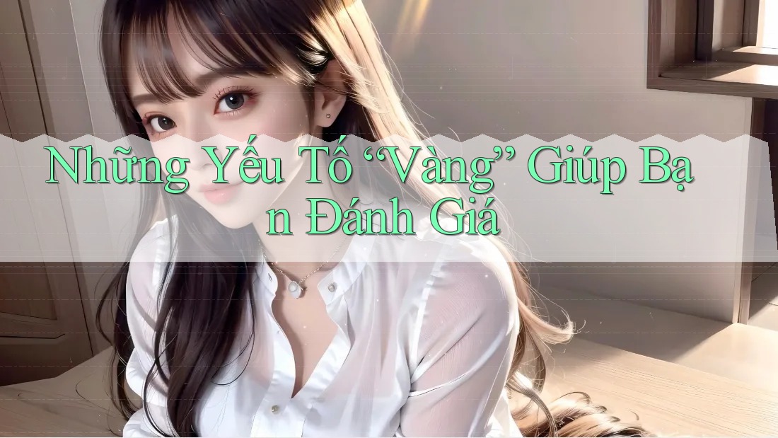 Những Yếu Tố “Vàng” Giúp Bạn Đánh Giá Những Yếu Tố “Vàng” Giúp Bạn Đánh Giá