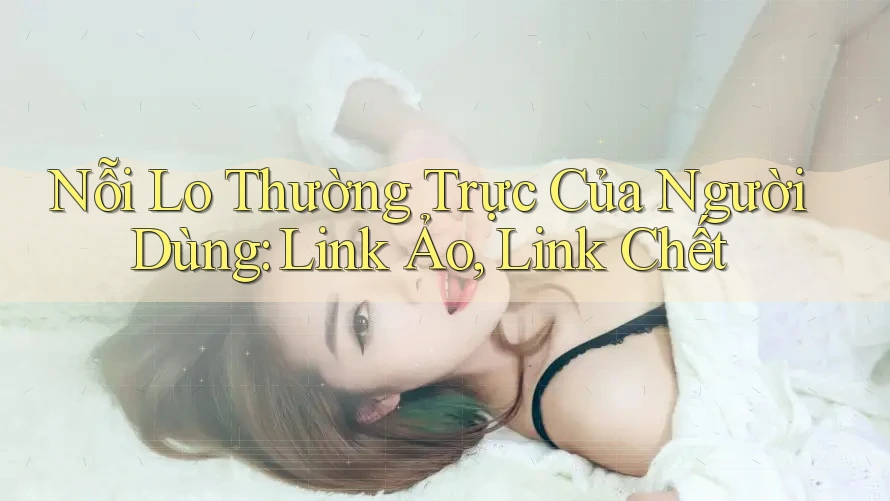 Nỗi Lo Thường Trực Của Người Dùng: Link Ảo, Link Chết Nỗi Lo Thường Trực Của Người Dùng: Link Ảo, Link Chết