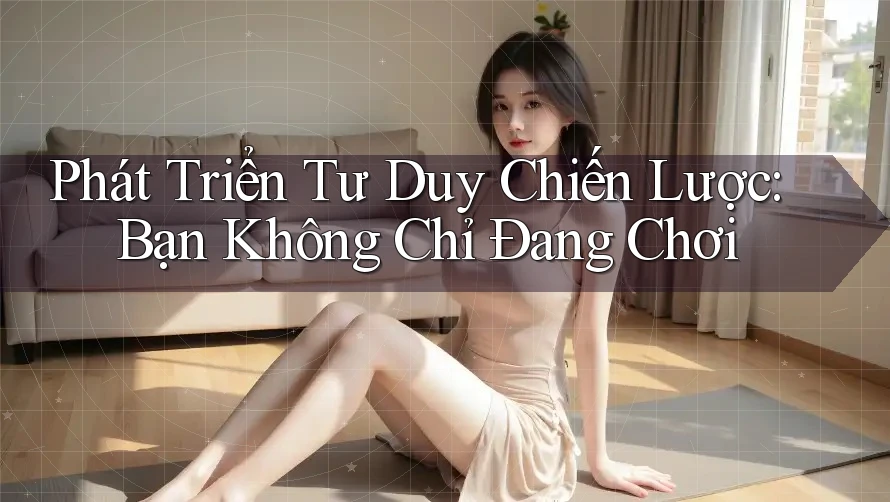 Phát Triển Tư Duy Chiến Lược: Bạn Không Chỉ Đang Chơi Phát Triển Tư Duy Chiến Lược: Bạn Không Chỉ Đang Chơi