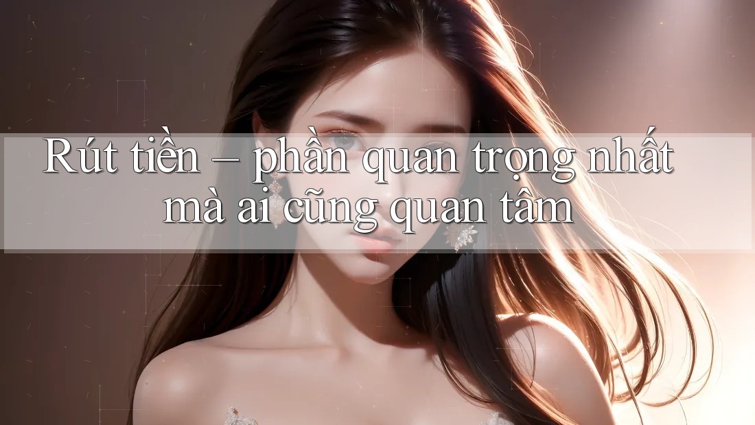 Rút tiền – phần quan trọng nhất mà ai cũng quan tâm Rút tiền – phần quan trọng nhất mà ai cũng quan tâm