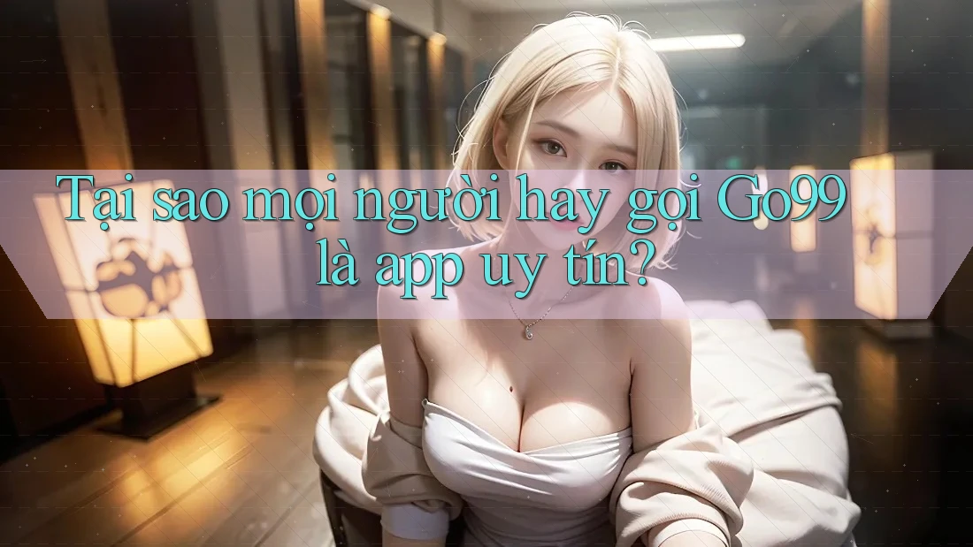 Tại sao mọi người hay gọi Go99 là app uy tín? Tại sao mọi người hay gọi Go99 là app uy tín?