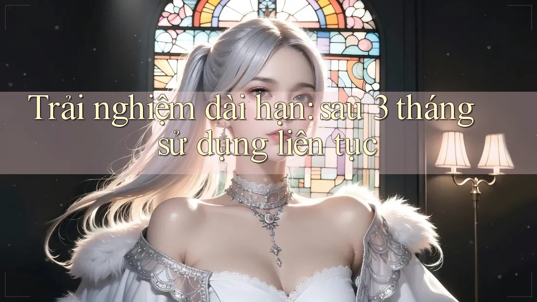 Trải nghiệm dài hạn: sau 3 tháng sử dụng liên tục Trải nghiệm dài hạn: sau 3 tháng sử dụng liên tục