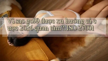 Vì sao go99 được xu hướng cá cược 2026 quan tâm ISO 27001